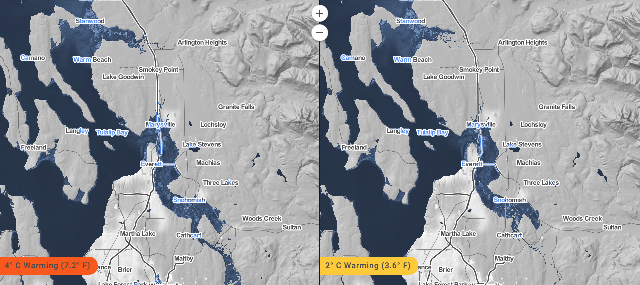 Lowlands of Snohomish County. (Climate Central)