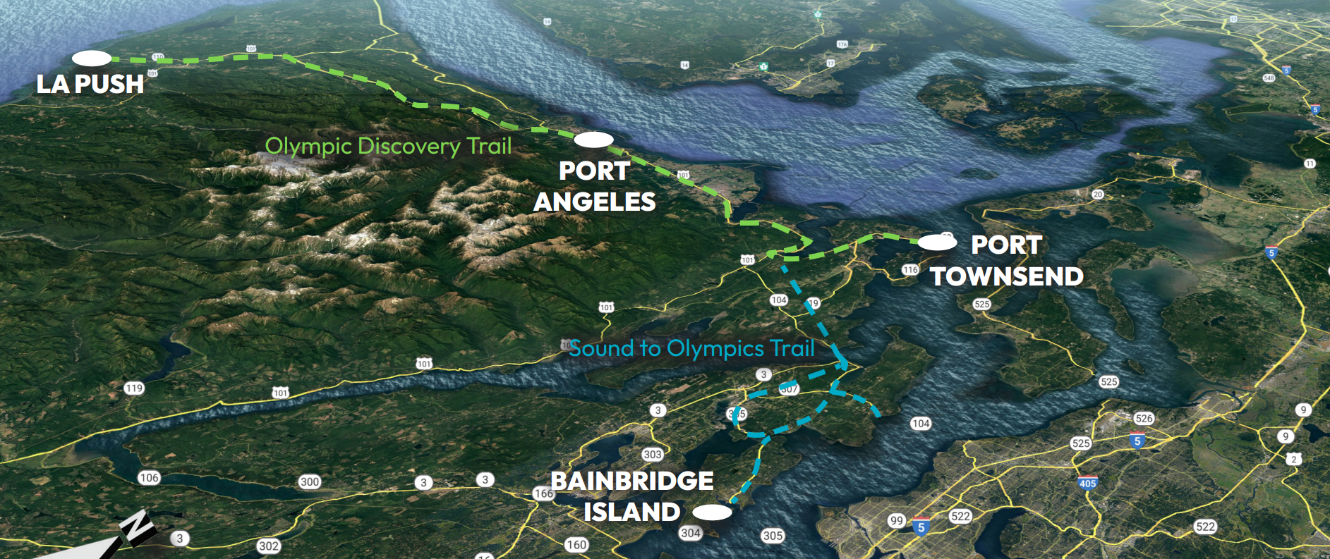 200-Mile Puget Sound to Pacific Trail Will Jump Forward Thanks to Major Federal Grant