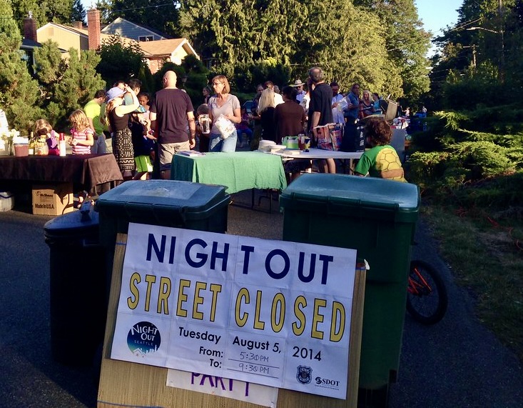 National Night Out Brings Neighbors (Briefly) Out on the Street