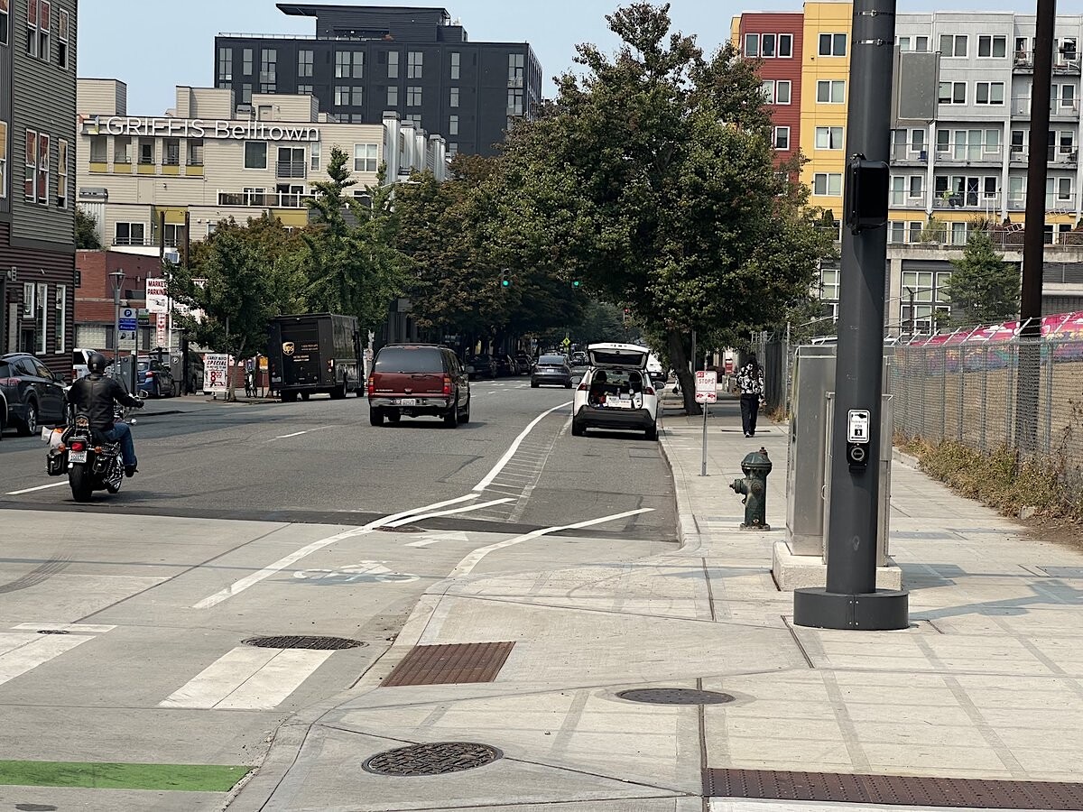 'Even Better Bike Lane' Program Slowly Improves Upon Oft-Trampled Plastic Posts