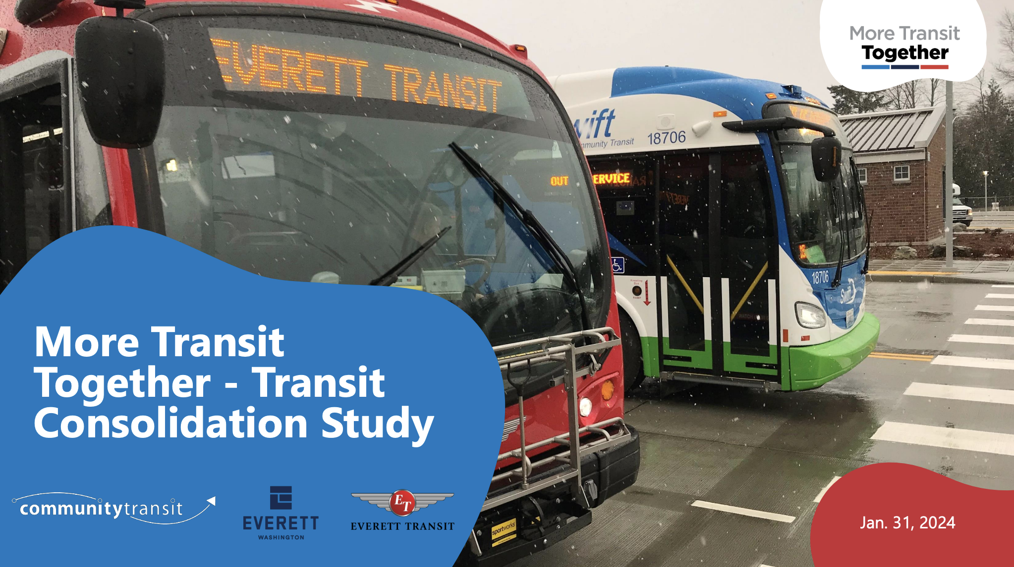 Everett Transit Still Studying Merger, Outlines Service Growth Strategy